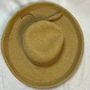 Sun n Sand Women’s Paper Braid Up Brim Hat Tan One Size 4” Brim